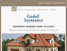 Tablet Screenshot of godsilinsurance.com